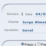 Tela do Sistema
