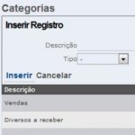 Tela do Sistema