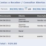 Tela do Sistema